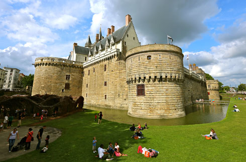 Crociera Loira, Nantes Castello Duchi di Bretagna.